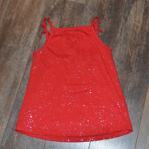 NWOT - Red Sparkly Tank Top - Picture 4 of 4